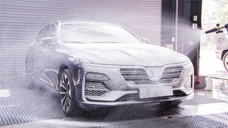 Tiệm rửa xe Trương Văn Ngọc Trà Vinh